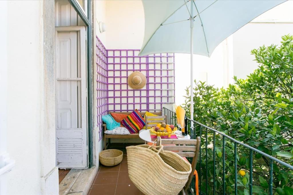 Principe Real Orange Tree W/ View 3 Bedrooms Flat! 리스본 외부 사진