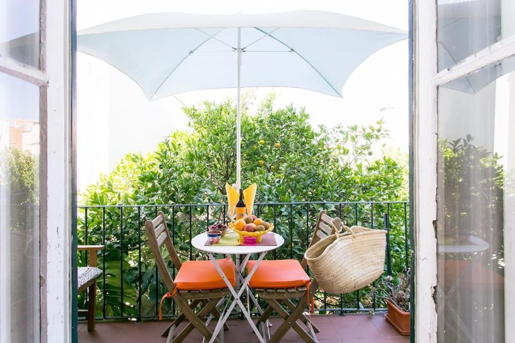Principe Real Orange Tree W/ View 3 Bedrooms Flat! 리스본 외부 사진