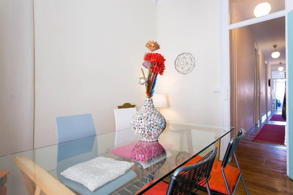 Principe Real Orange Tree W/ View 3 Bedrooms Flat! 리스본 외부 사진