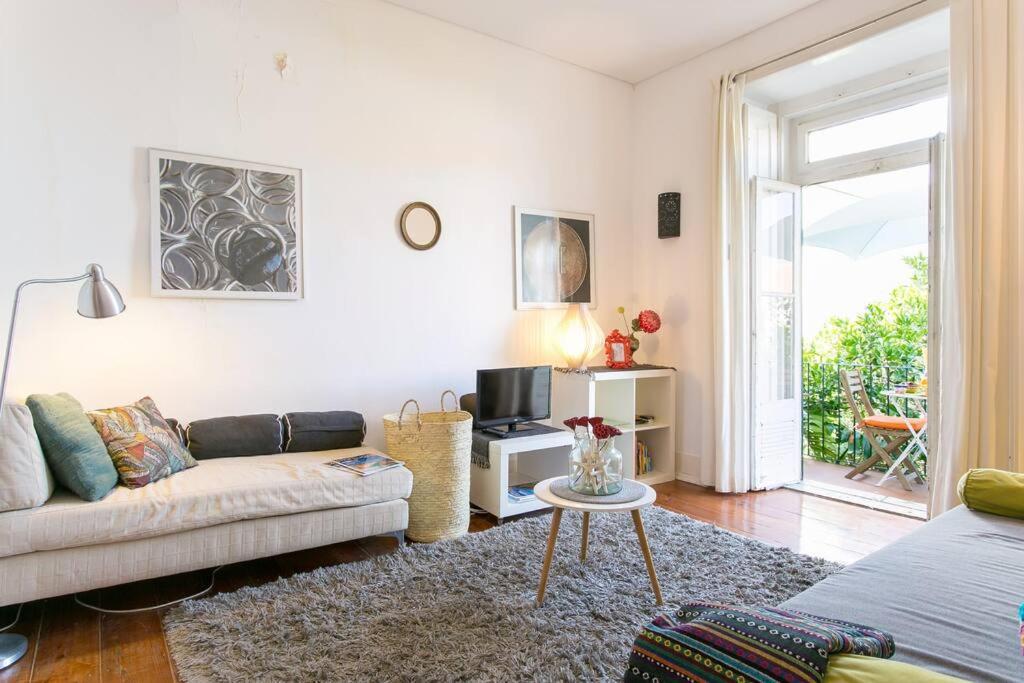 Principe Real Orange Tree W/ View 3 Bedrooms Flat! 리스본 외부 사진