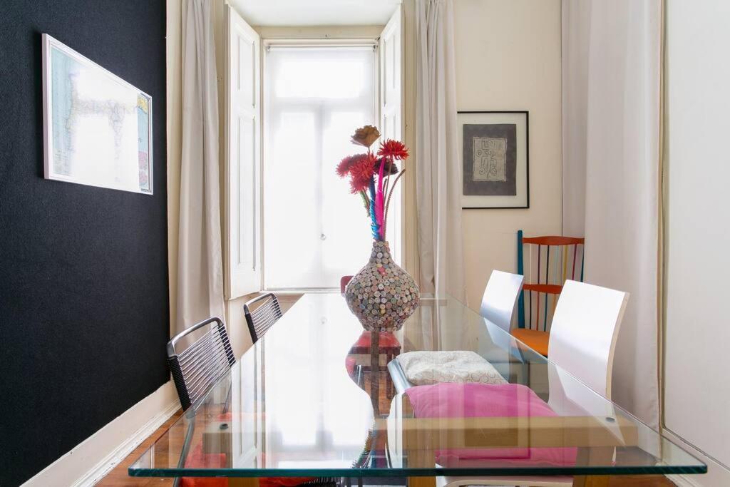 Principe Real Orange Tree W/ View 3 Bedrooms Flat! 리스본 외부 사진