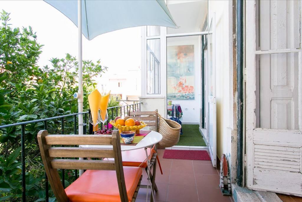 Principe Real Orange Tree W/ View 3 Bedrooms Flat! 리스본 외부 사진